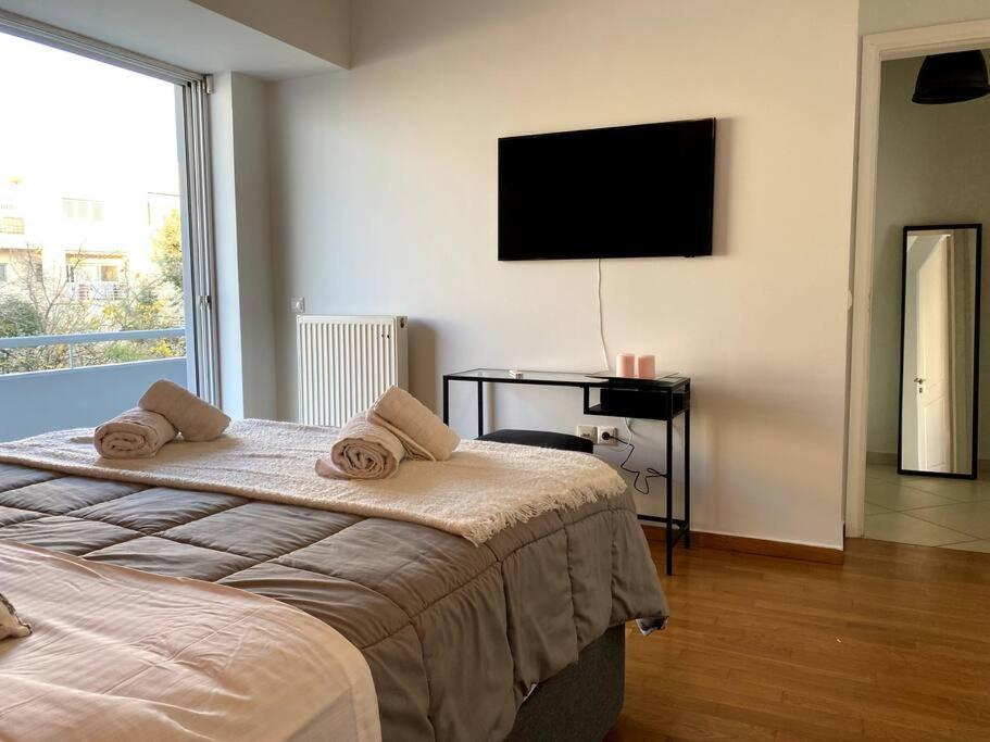 Spacious And Sunkissed 3Br & 2 Bathrooms Apartment Афіни Екстер'єр фото